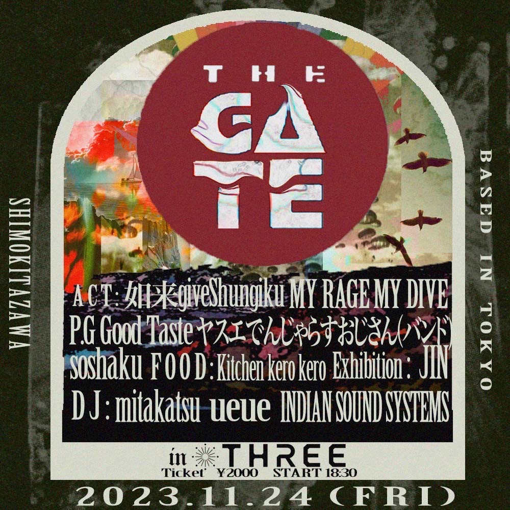 【live】THE GATE 11/24(fri)